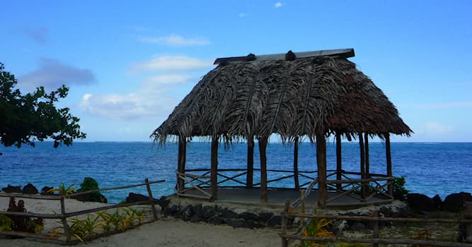 Society Trivia Question: A fale is a simple thatched hut in which country?