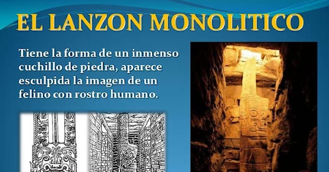 Historia Pregunta Trivia: ¿A qué cultura del Perú antiguo pertenece el "Lanzón monolítico"?