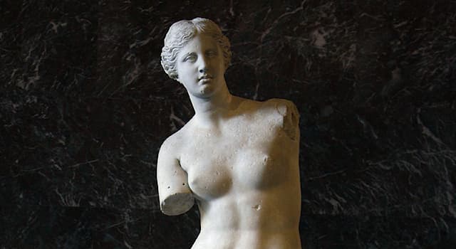 Culture Trivia Question: What is the "Venus de Milo" sculpture made of?