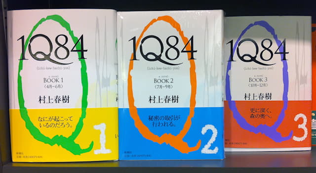 Культура Вопрос: Кто является автором многотомного романа «1Q84»?