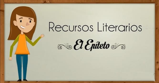 Cultura Pregunta Trivia: ¿Qué es un epíteto?