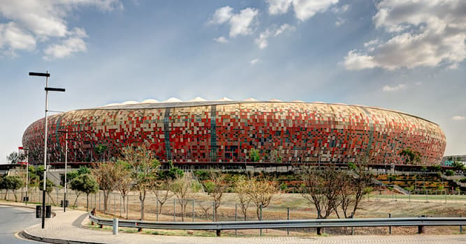 Sport Trivia Vraag: Waar ligt het stadion dat bekend staat als Soccer City?