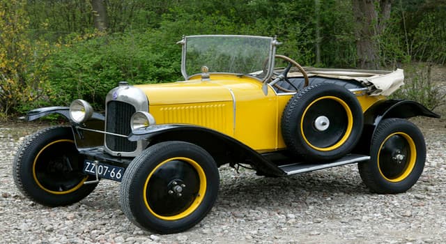 Culture Trivia Question: Who is the manufacturer of this car?
