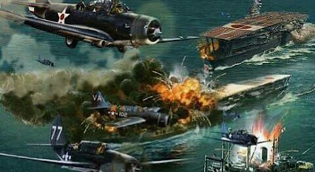 Historia Pregunta Trivia: ¿Entre qué países se libró la batalla de Midway, en la Segunda Guerra Mundial?