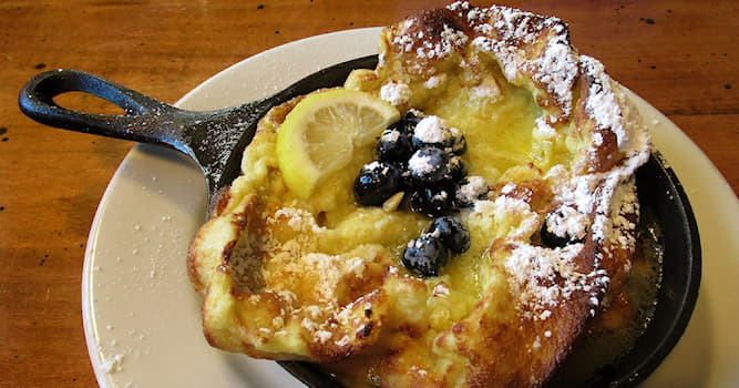 Society Trivia Question: In which country did the "Dutch baby pancake" originate?