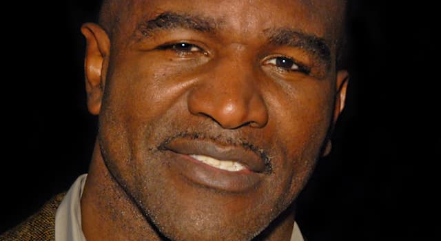 Sport Trivia Question: Who is Evander Holyfield?
