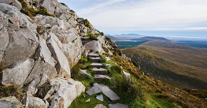 Geografia Pytanie-Ciekawostka: Nad którym oceanem leży Irlandia?