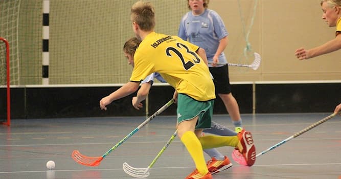 Sport Trivia Question: Which piece of sports equipment is used to play floorball?