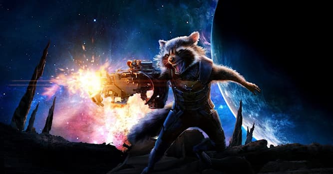 Movies & TV Trivia Question: Rocket is a fictional character of which film?