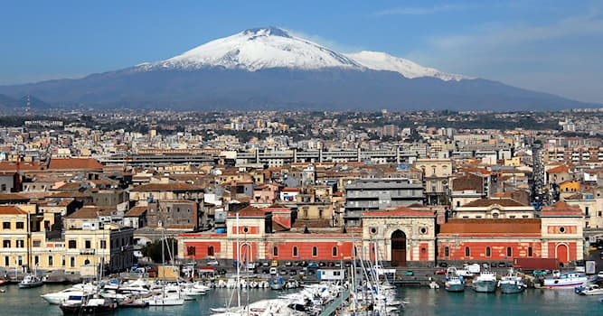 Geography Trivia Question: Where is the city of Catania located?