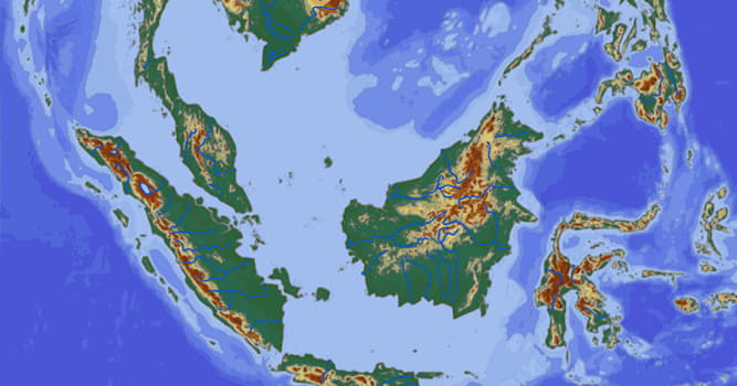 Geography Trivia Question: Which island is not included in the territory of Indonesia?