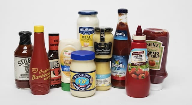 Culture Trivia Question: Which of the following is sold in Brazil as 'English sauce'?