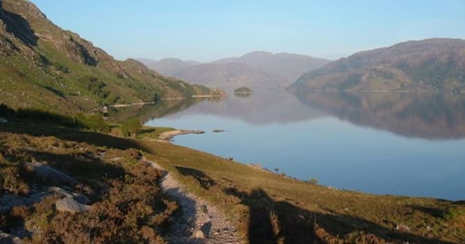 Geography Trivia Question: Which of the following Scottish lakes is the deepest freshwater body of water in the British Isles?