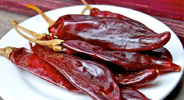 Culture Trivia Question: Which variety of chilI is dried for guajillo chile?