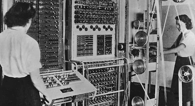 History Trivia Question: Who designed and built the first electronic, programmable, digital computer?