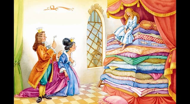 Culture Trivia Question: What did the Queen place in the Princess's bed to establish her royal ancestry in the fairy tale by Andersen?