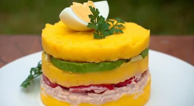 Culture Trivia Question: Causa limeña is a typical dish of which country's cuisine?