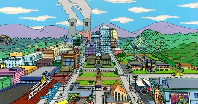 Películas Pregunta Trivia: ¿En qué ciudad viven los Simpson?