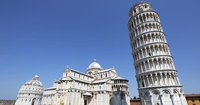 Culture Trivia Question: How many bells does the Leaning Tower of Pisa have?