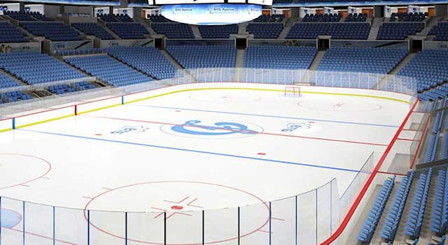 Sport Trivia Question: In a National Hockey League ice rink, how thick is the ice?