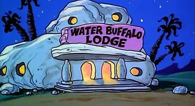 Movies & TV Trivia Question: In the animated American TV show "The Flintstones", what is the number of the Water Buffalo Lodge?
