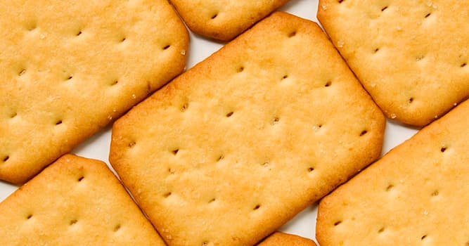 Culture Trivia Question: What is a thin, savory, crisp biscuit called?