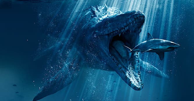 Кино Вопрос: Как называется морское существо из фильма "Мир Юрского периода"?