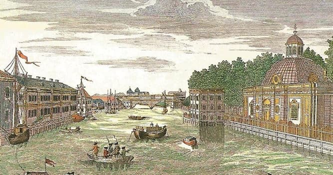 История Вопрос: Какой город был основан Петром I в 1703 году?