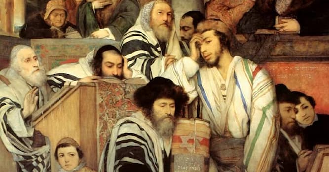 Культура Вопрос: Кто автор картины "Евреи молятся в синагоге на Йом Кипур"?