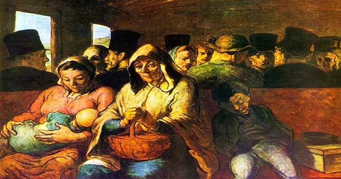 Cultura Pregunta Trivia: ¿Qué pintor realizó el cuadro titulado "El vagón de tercera clase"?