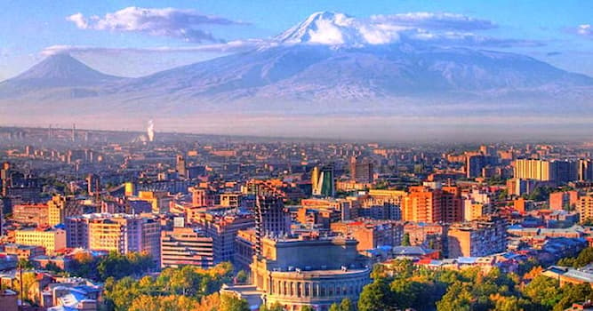 Cultura Pregunta Trivia: ¿Qué país tiene como capital a Ereván?