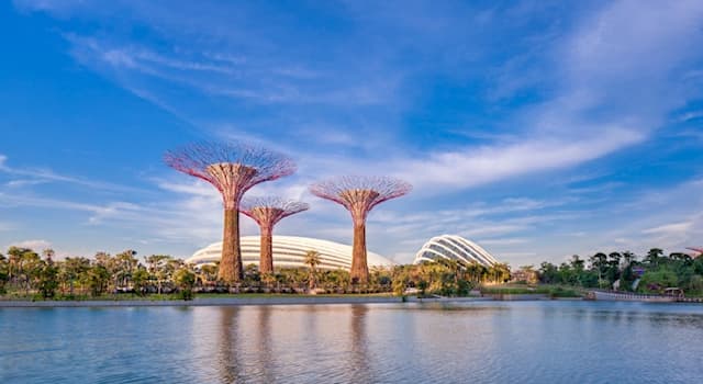 Geography Trivia Question: The nature park 'Gardens by the Bay' is located in which of these countries?