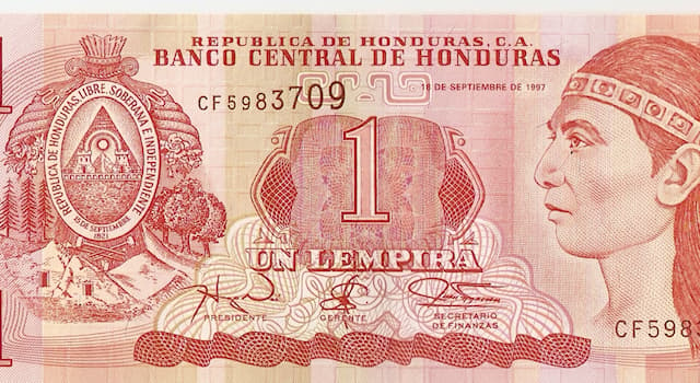 Общество Вопрос: В честь кого или чего названа денежная единица Гондураса - лемпира?