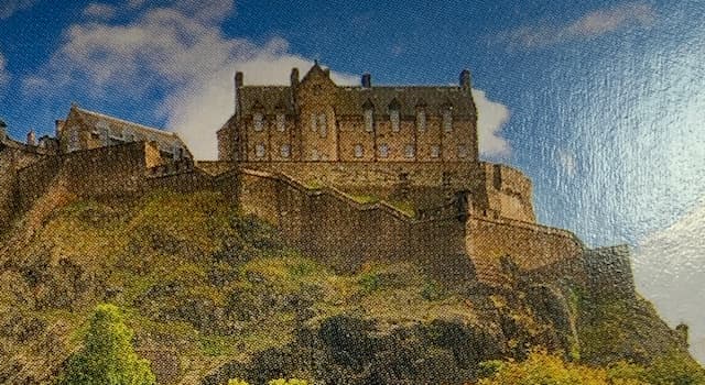 History Trivia Question: What is the name of the chapel contained in Edinburgh Castle?
