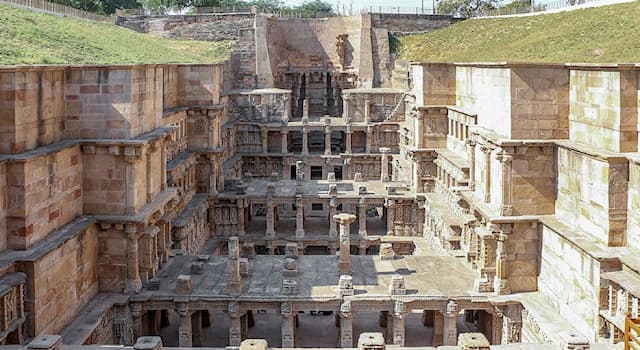 Culture Trivia Question: Where is this "Rani ki Vav" (stepwell) located in the state of Gujarat, India?