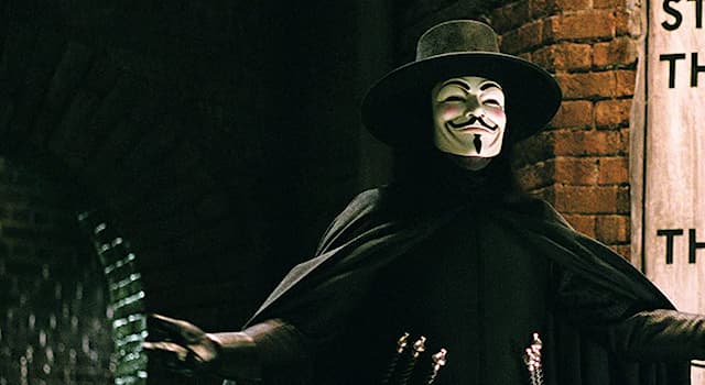 Culture Trivia Question: Which influential comic book author wrote the graphic novel "V for Vendetta"?