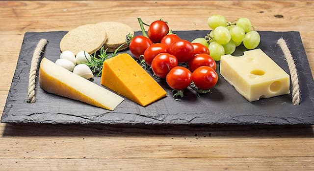 Culture Trivia Question: Which of these is a cheese that originated in the Netherlands?