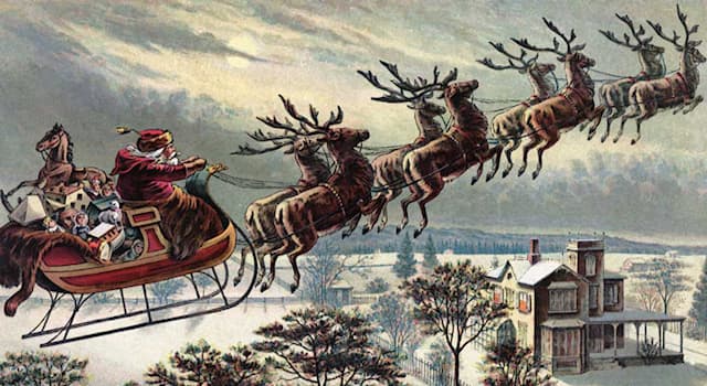 Culture Trivia Question: Which two of Santa's reindeer are named after weather events?