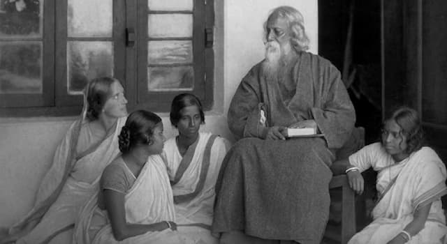 History Trivia Question: Who was Rabindranath Tagore?