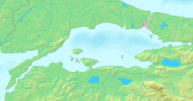 Geografía Pregunta Trivia: ¿Dónde se encuentra el mar de Mármara?