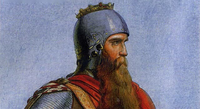 History Trivia Question: What did the nickname of the Holy Roman Emperor and King of Germany at Frankfurt Frederick "Barbarossa" mean?