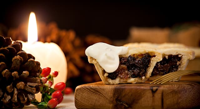 Culture Trivia Question: According to tradition, it is good luck to eat a mince pie daily for how many days over the festive period?