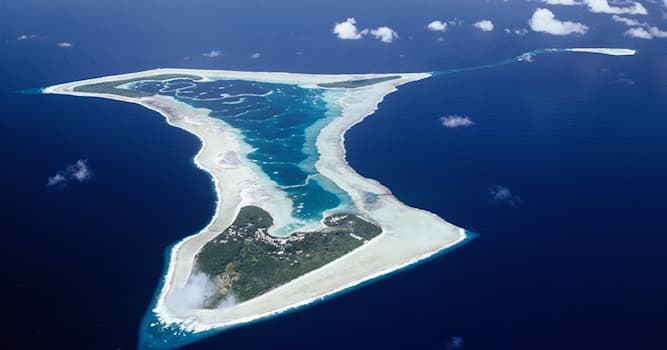 Geography Trivia Question: How many stars feature on the flag of the Cook Islands?