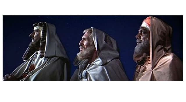 Movies & TV Trivia Question: In the 1959 film "Ben-Hur", which of the 'Three Wise Men' were at the crucifixion of Jesus Christ?