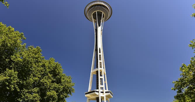 Geography Trivia Question: In what U.S. state can you visit the Space Needle?