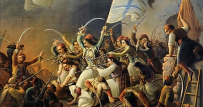 History Trivia Question: In which area of  Greece did the Greek war of independence begin?