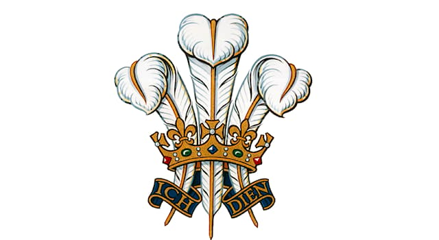 Culture Trivia Question: Part of the heraldic badge of the Prince of Wales, the German phrase 'Ich dien' has what meaning?
