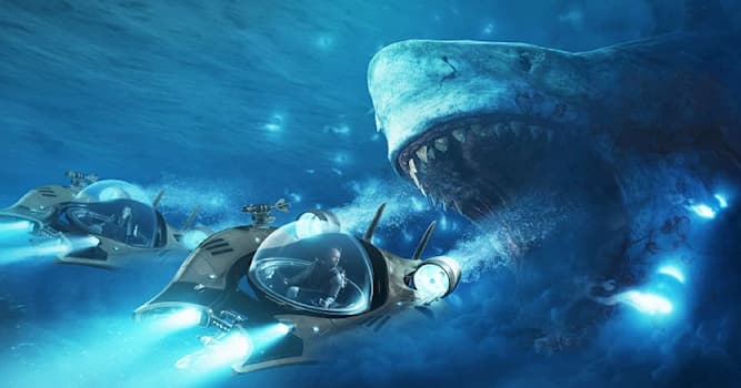 Кино Вопрос: Сколько гигантских акул (мегалодонов) вырвалось со дна океана в фильме «Мег: Монстр глубины»?