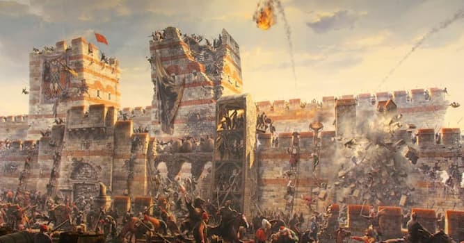 История Вопрос: В каком году пал Константинополь?