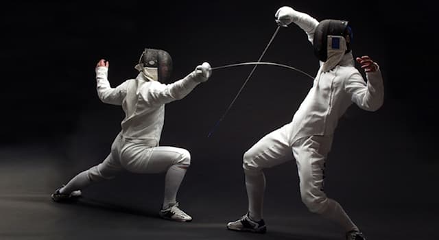 Sport Trivia Question: What is the usual number of hits that a fencer must score to win a bout in fencing?